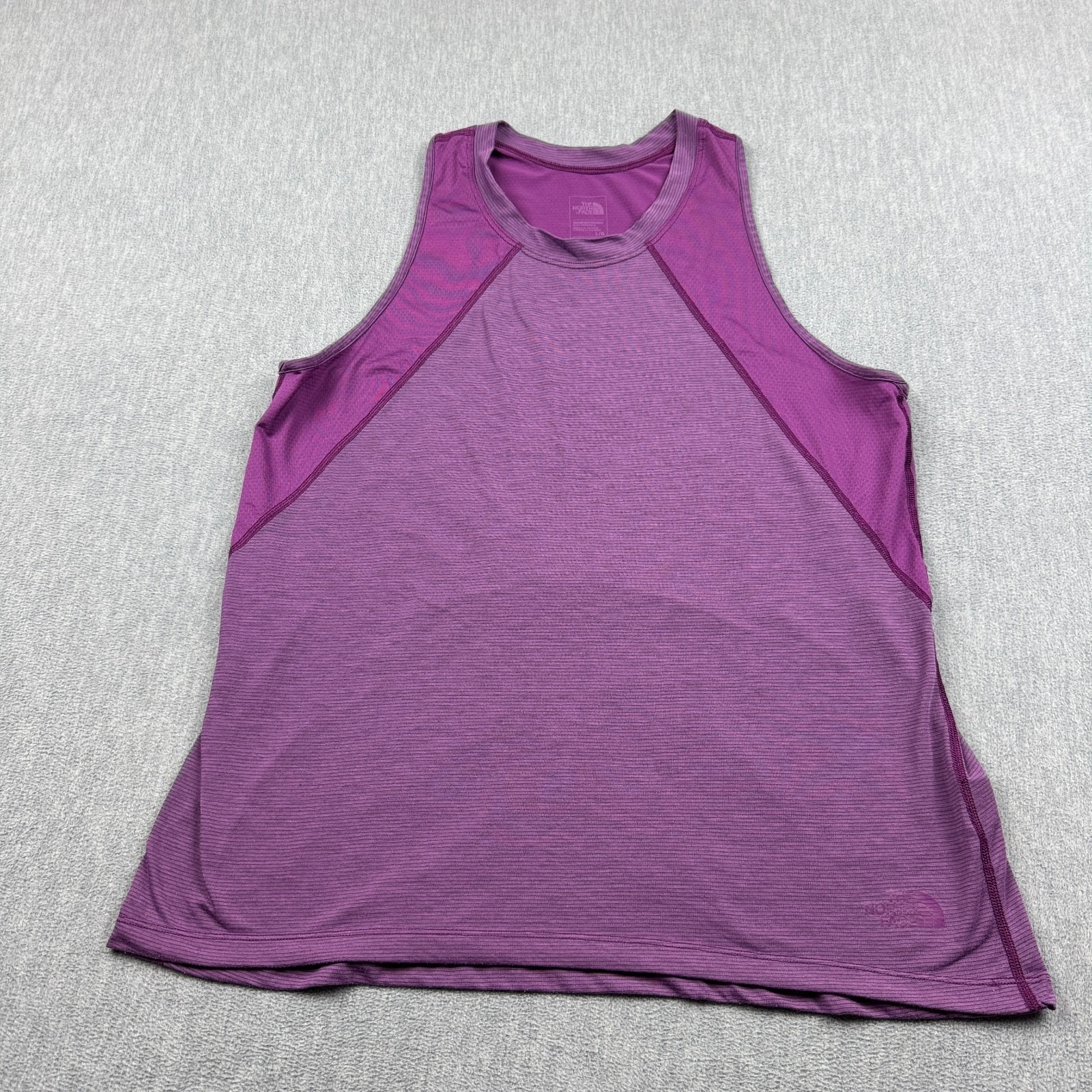 The North Face Tank Top Womens Large Purple Flash Dry Training Running Workout